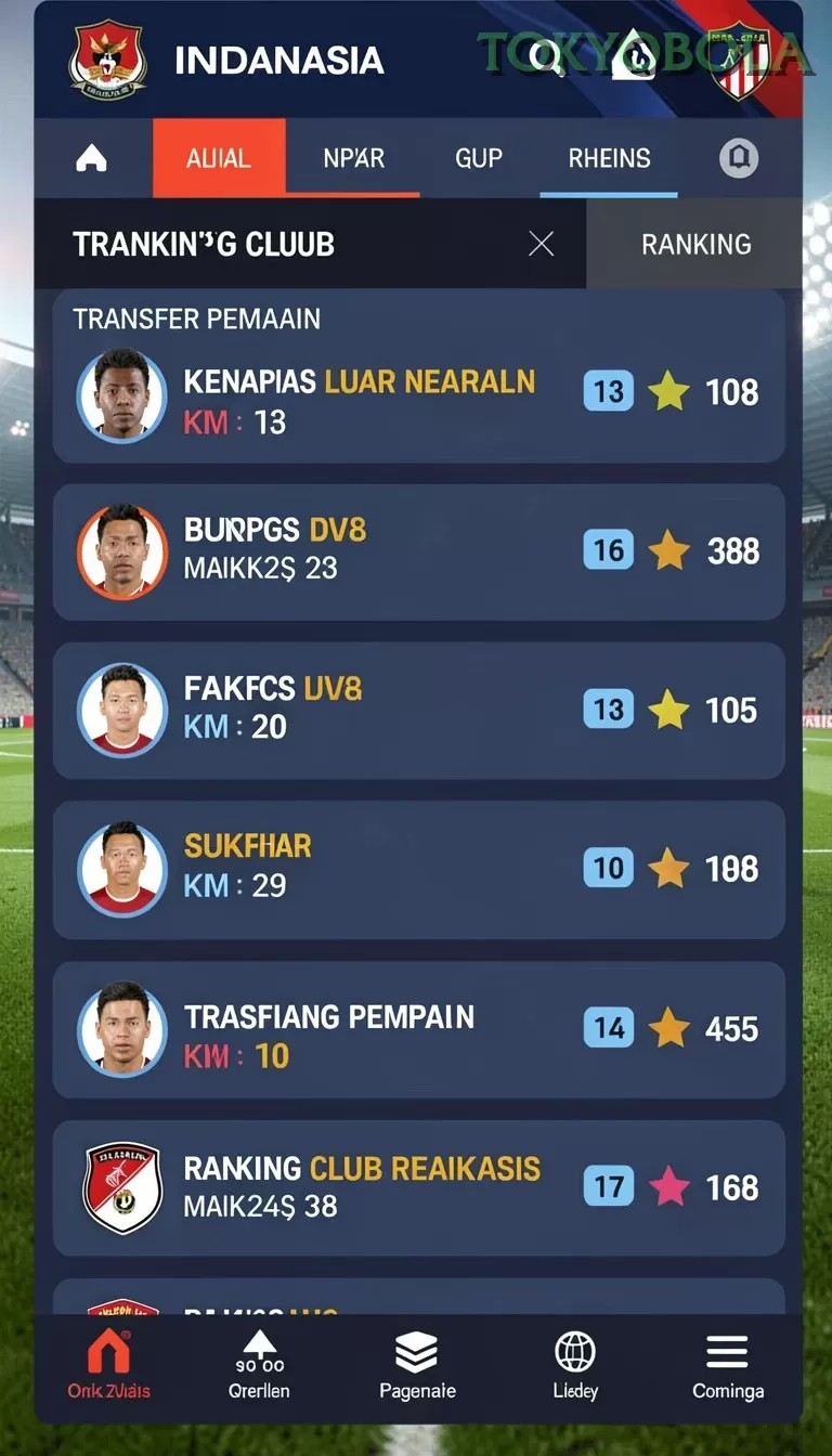 Cuplikan layar TEMPUR99 — halaman utama